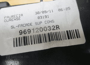 Tunel środkowy renault megane iii 969120032R 6