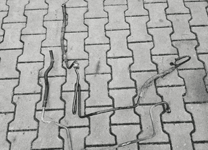 Skoda Octavia I 1 VW Golf IV 1.6 2.0 8V rurka wąż przewód wspomagania 2