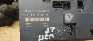 Moduł sterownik drzwi lewy przód Mercedes E-Klasa W211 2118207526 4