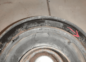 Audi A7 4G8 lift 3.0 tdi crte koło pasowe wału oryginał bdb 13
