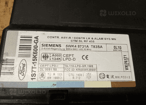 Moduł sterownik komfortu Ford Mondeo MK3 1S7T-15K600-GA 5