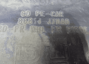 Nadkole przednie kia ceed iii lift 21- 86814-J7DA0 8
