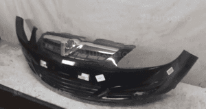 Zderzak przód przedni do opel corsa d + grill kod kolor Z20R czarny 2