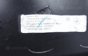 Vw jetta vi hybrid 2011- atrapa grilla zderzaka przód 5C6853651F 7