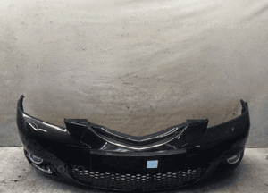 Zderzak przód przedni mazda 3 czarny 35N spryskiwacze lamp xenon halogeny 1