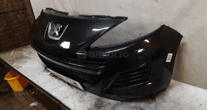Zderzak przód przedni do peugeot 207 lift exl exld czarny 4