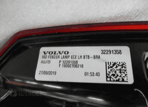 Volvo V60 ii lampa tylna lewa 5
