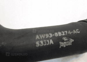 Jaguar xj X351 3.0 d króciec wąż rura wody oryginał 7