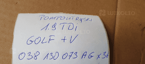 Pompowtryskiwacz wtryskiwacz wtrysk VW Golf V Plus 1.9 TDI 038130073AG 9