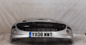 Zderzak przód przedni do peugeot 207 halogen ezrc srebrny 1