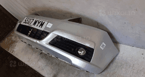 Zderzak przód przedni opel zafira b ii 2 Z157 srebrny halogeny 4