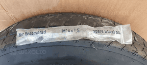 Koło zapasowe dojazdówka zapas T165/90D19 R16 Mercedes GL X166 W166 A1644000102 6
