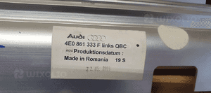 Roleta szyby drzwi lewy tył tylna lewa Audi A8 D3 4E0861333F 6