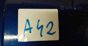 Zderzak przód przedni do volkswagen vw golf v 5 xenon spryskiwacze halogeny kod kolor LD5Q niebieski 2