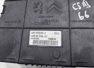 Moduł bsi skrzynka bezpieczników citroen C5 iii BSI04EV K04-00 96640590800 4