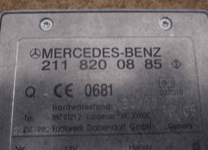 Moduł wzmacniacz antenowy mercedes W211 2118200885 2