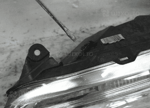 Ford fiesta MK7 lift soczewka lampa przód lewa przednia 4