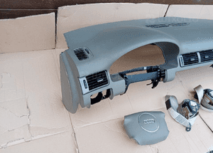 Konsola poduszki pasy AIRBAG  sensor zestaw naprawczy Audi A6 C5 Lift 3