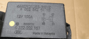 Przekaźnik moduł świec żarowych Mercedes E-Klasa W211 A0025426419 4