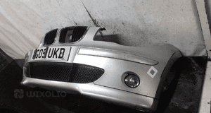 Zderzak przód przedni do bmw 1 i E87 titansilber srebrny halogeny 4