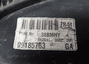 Lampa prawy przód opel vectra c  europa 7