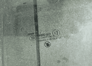 szyba lewa tył octavia 2 kombi 2