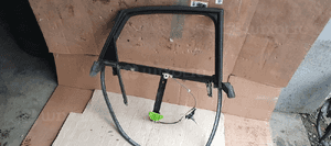 Mechanizm podnośnik szyby ramka prawy tył Audi A4 B6 8E0839462 3