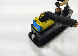 Panel przełącznik szyb lewy przód peugeot 508 i 98026364ZD 2010-2014 4