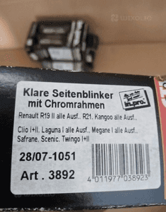 Kierunkowskazy INPRO Blotnika Renault Twingo I II Megane twingo clear tuning 3