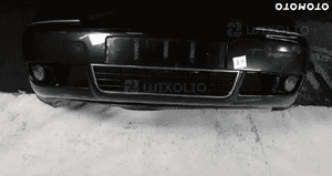Zderzak przód przedni do audi A6 C5 lift fl halogeny LC9Z czarny 1