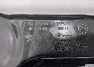 Podszybie górne plastik citroen C4 cactus 9801596280 9803089780 17-20 lift 4