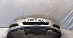 Zderzak przód przedni opel astra h 3 iii lift fl Z157 srebrny 1