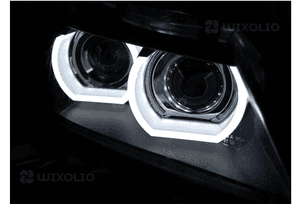 Lampy led xenon bmw E90 E91 09-11 dzienne ringi 3D 3