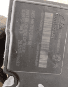 Pompa hamulcowa abs peugeot 207 citroen C2 C3 9675099880 10.0970-1168.3 2
