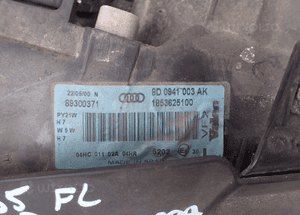 Lampa lewa przednia lift audi A4 B5 fl 8D0941003AK europa radom 3