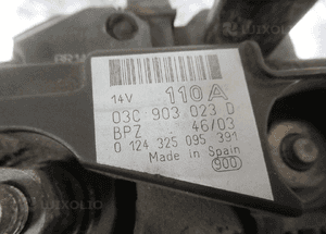 Alternator audi skoda seat vw golf v 5 1.4 benzyna 6