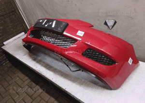 Zderzak przód przedni mazda 3 iii bk 27A czerwony hb 3