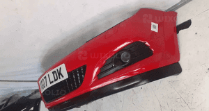 Zderzak przód przedni do opel astra h gtc Z547 czerwony halogeny 3