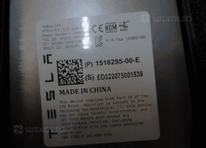 Tesla model y szyba kamera osłona słupka lewa 1516255-00-E llu 9