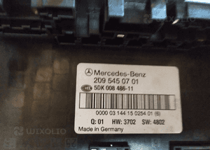 MERCEDES CLK 209 skrzynka bezpieczników SAM bsi moduł różne numery 4