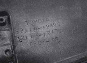 Toyota Corolla E15 06- zderzak przedni 52119-12A60 15