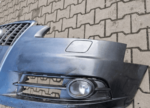 Audi A6 C6 zderzak przód przedni grill spryskiwacz 2