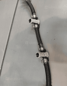 BMW N57 3.0D F01 F10 E70 KOMPLETNY PRZEWÓD PALIWA PRZELEWOWY ZAWÓR ORYGINAŁ 3