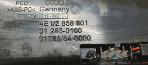 Osłona ramka dekor tunelu środkowego popielniczka drewno A8 D3 4E0863916 4E1858601 7