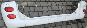 Toyota Yaris Verso zderzak tył tylny 2