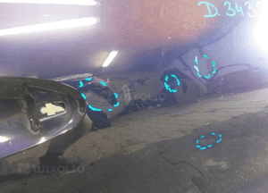 Drzwi przód prawe opel adam 3