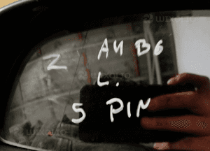 Lusterko zewnętrzne lewe 5 PIN Audi A4 B6 6