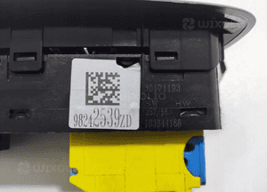 Panel przełącznik szyb lewy przód peugeot 208 i 98242539ZD 2015-2019 lift 5