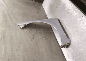 Ford focus ii lift błotnik przedni przód lewy 03 srebrny cc cabrio 3
