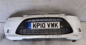 Zderzak przód przedni do ford fiesta vii 7 biały do malowania 1